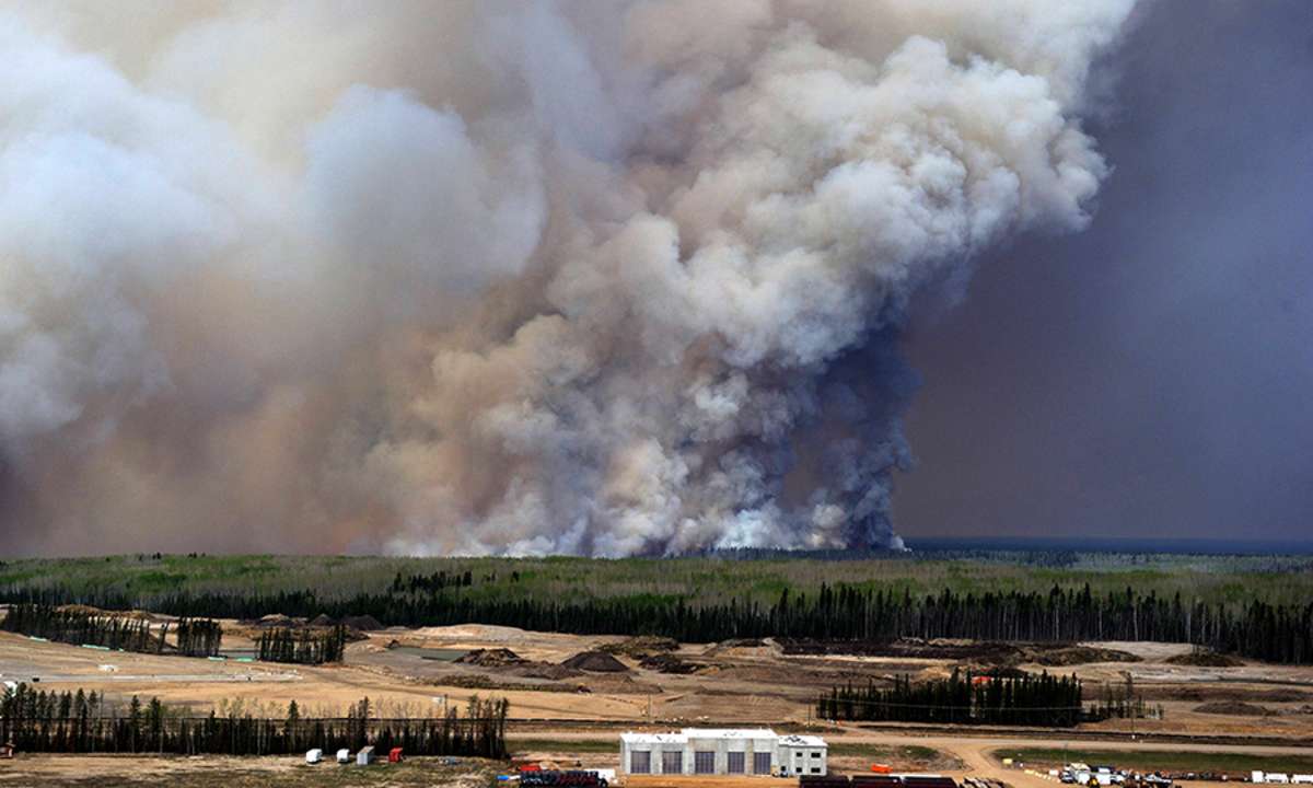 Verheerende Waldbr Nde In Kanada Eskp