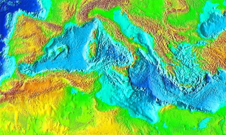 Das Mittelmeer Ist Salziger Als Der Atlantik Eskp