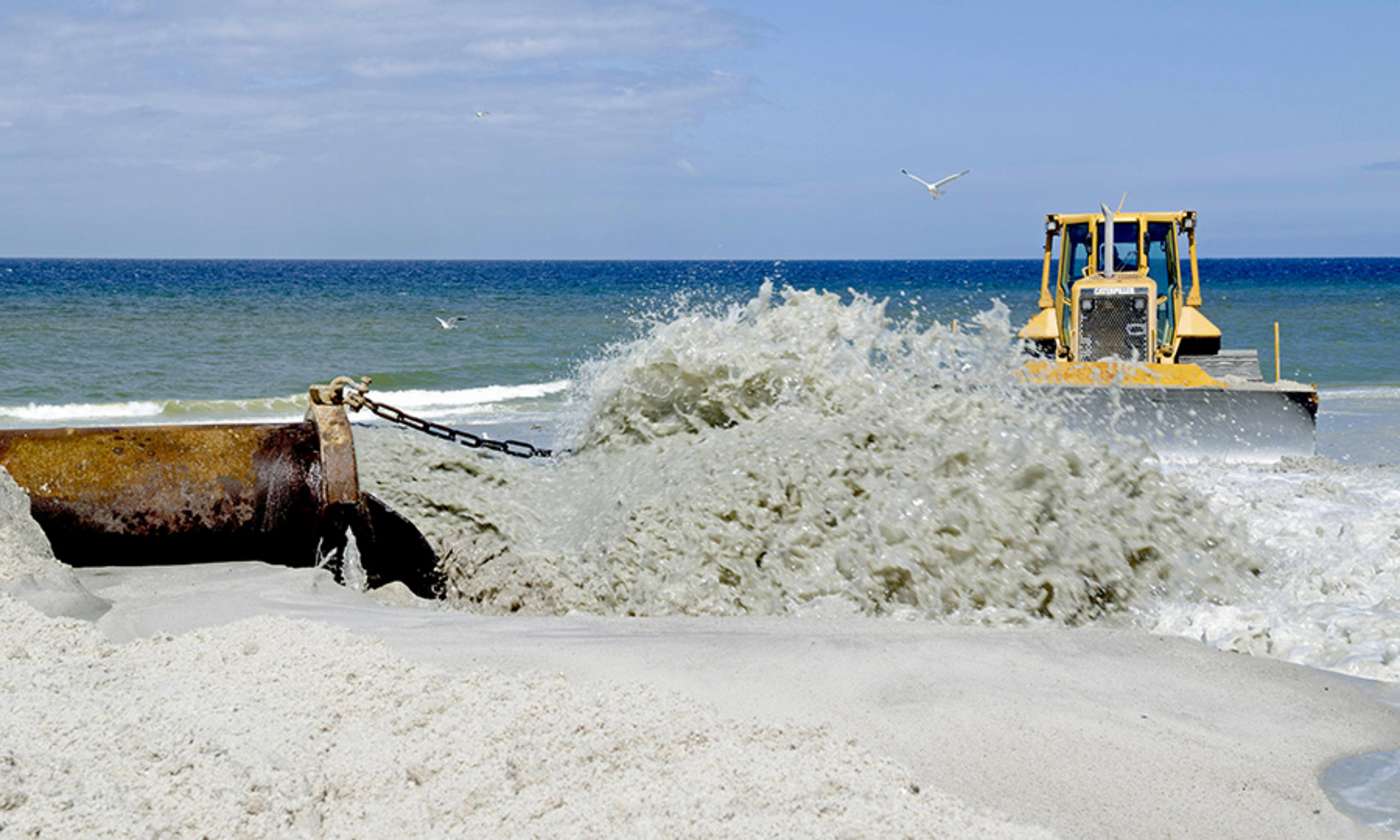 Sand für den Erhalt der Küsten - ESKP