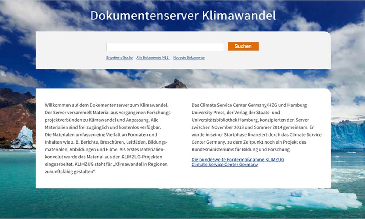 Dokumentenserver Klimawandel Eskp