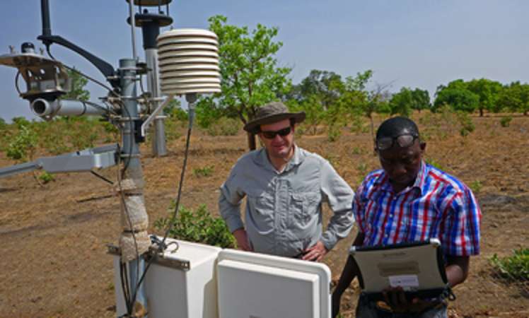 Mobile radio network enables rainfall measurement