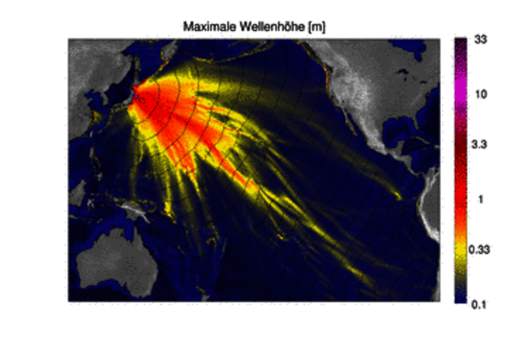 Mit Navigationstechnologie die Tsunamigefährdung schnell erkennen