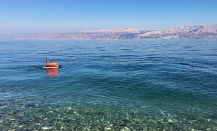 Erkundung von Süßwasserquellen im Toten Meer