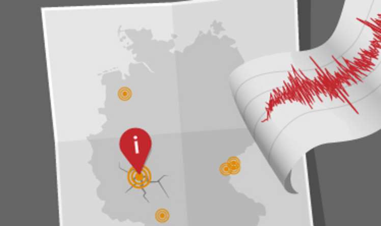 Infographics on earthquakes